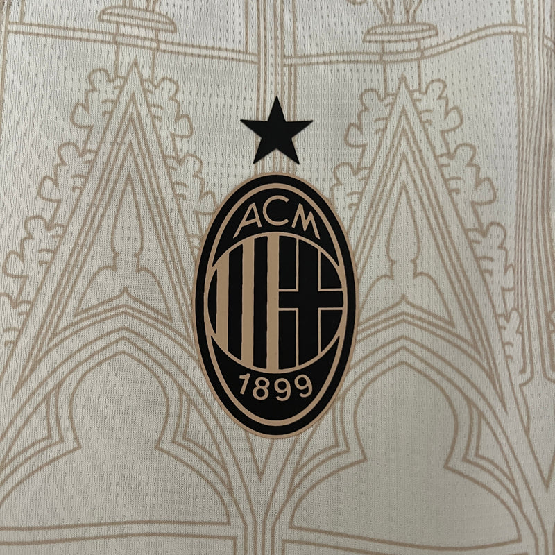 Camisa Milan IIII 24/25 Branca - Versão Torcedor