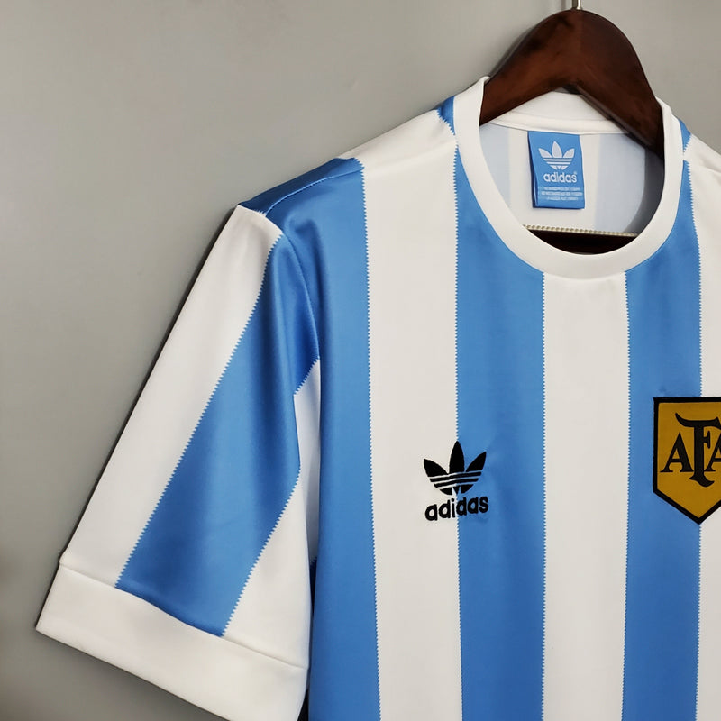 Camisa Argentina Titular 1978 - Versão Retro