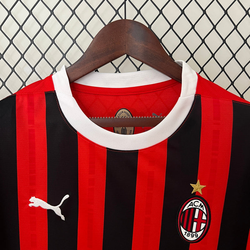 Camisa Milan Home 24/25 - Puma Torcedor Masculina - Lançamento