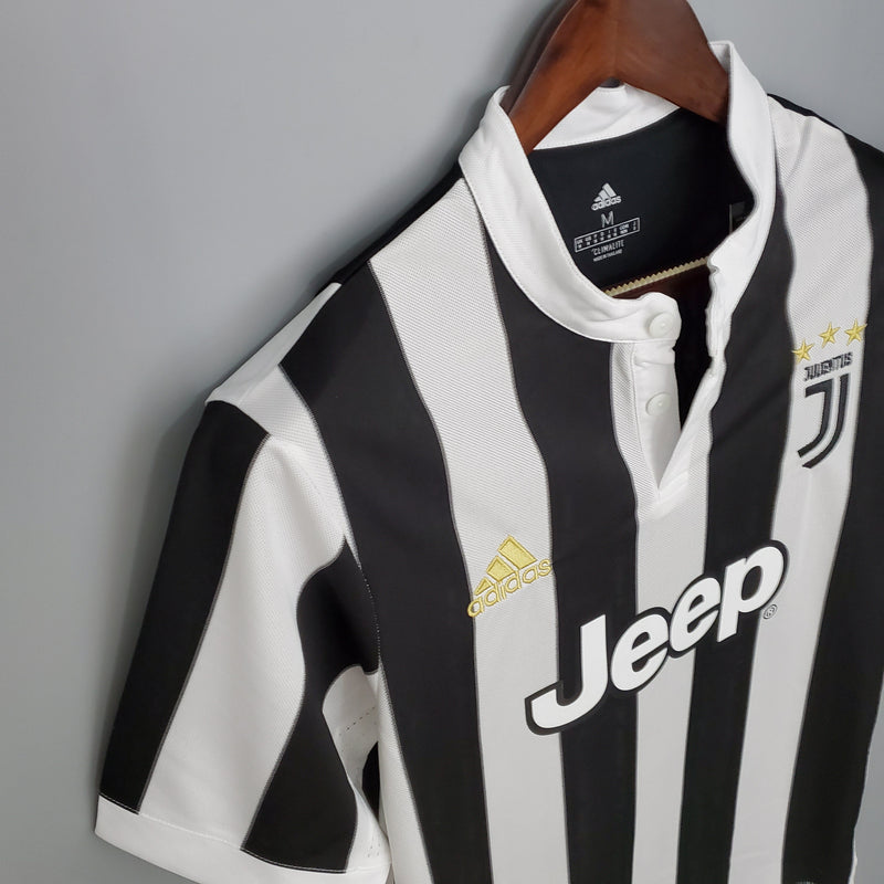 Camisa Juventus Titular 17/18 - Versão Retro