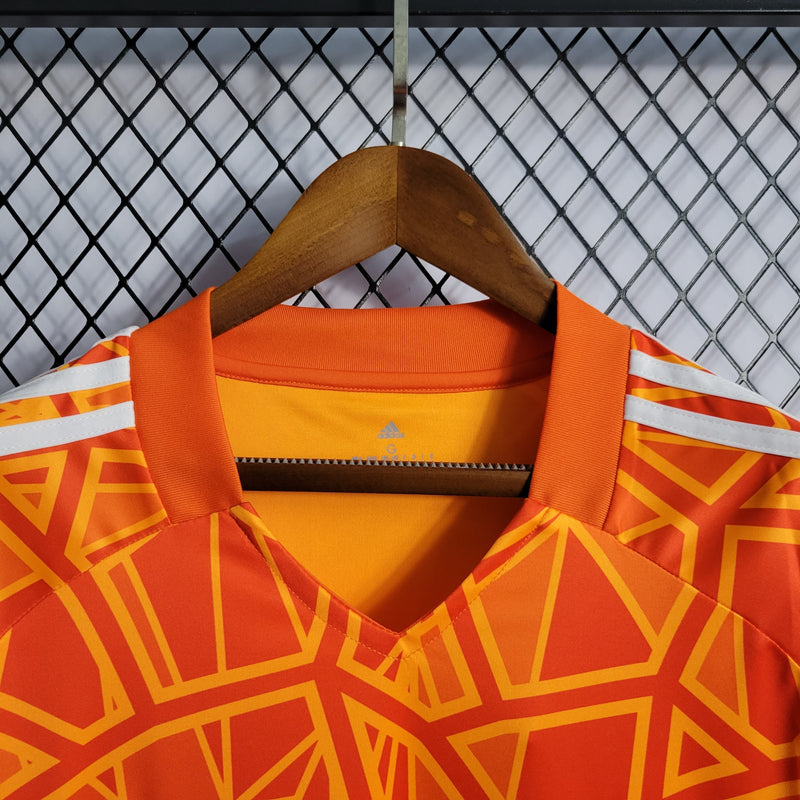 Camisa Cruzeiro Goleiro Laranja 22/23 - Versão Torcedor