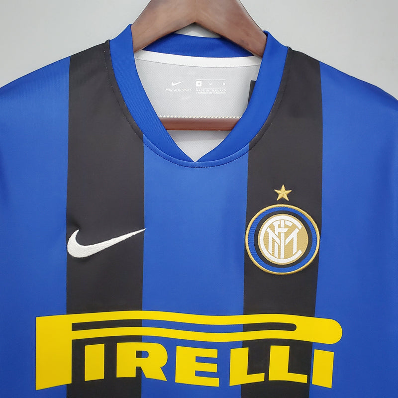 Camisa Inter de Milão Titular 08/09 - Versão Retro